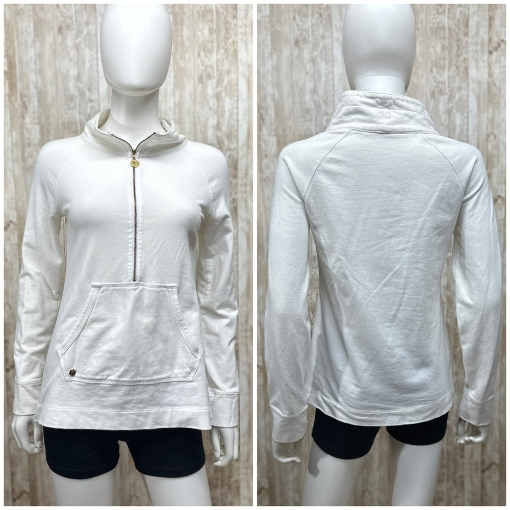 Lilly Pulitzer White 1/2 Zip [1977]